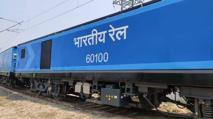 Alstom delivers the 100th electric locomotive of 12,000 HP to Indian Railways